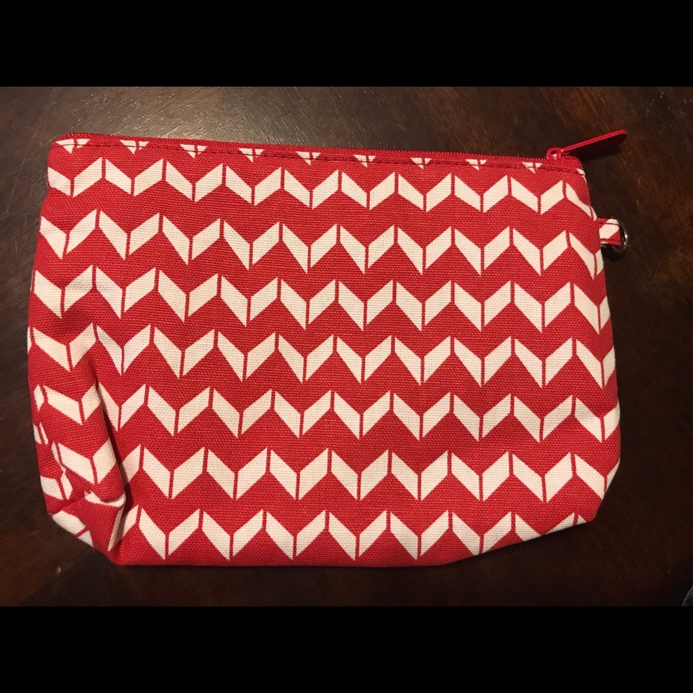 Brand new mini zipper pouch (chevron)